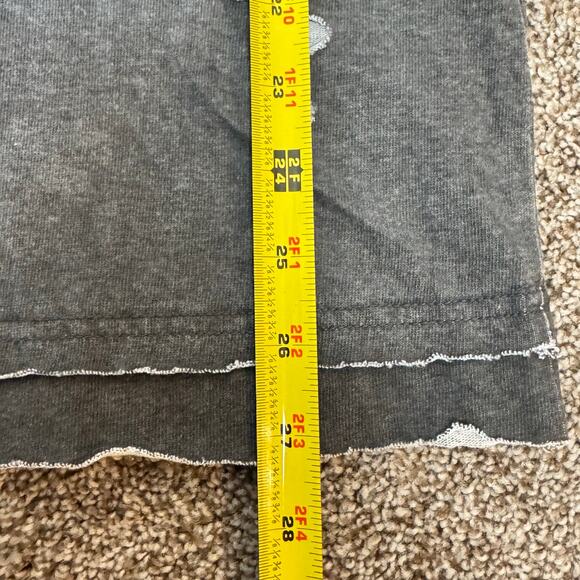 POL NWOT Women's Size Small Thrashed Tank Top Raw Hem Thick Cotton Grunge Harley - Picture 4 of 7